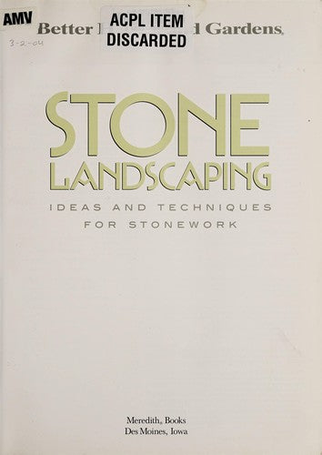 Stone Landscaping: Ideas and Techniques for Stonework