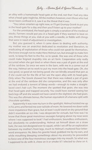 Lucky ... a Bovine Look at Genius Humanitas
