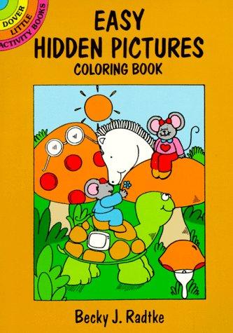 Easy Hidden Pictures Coloring Book