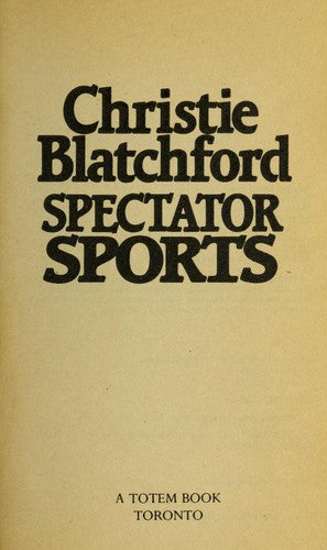 Spectator Sports
