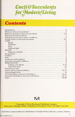 Cacti and Succulents for Modern Living