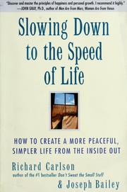 Slowing Down To Speed Life