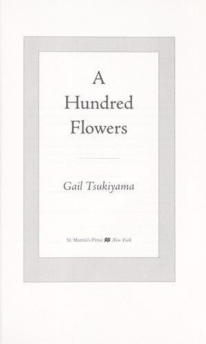 A Hundred Flowers: A Novel