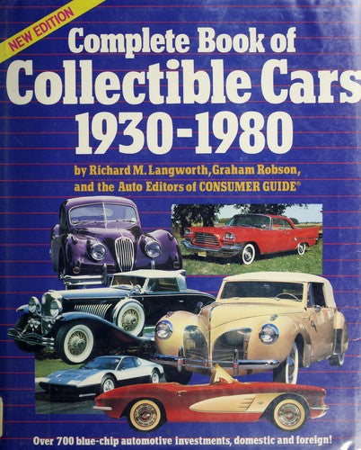 New Complete Book Of Collector Cars