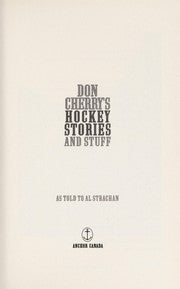 Don Cherry's Hockey Stories and Stuff