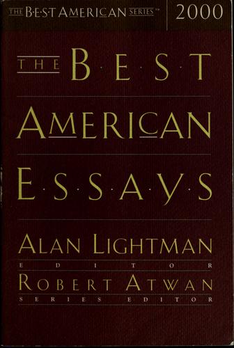 The Best American Essays 2000
