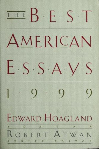 The Best American Essays 1999