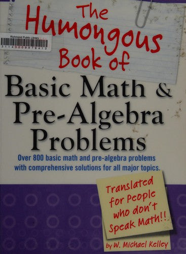 The Humongous Book of Algebra Problems