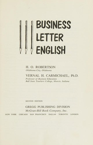 Business Letter English