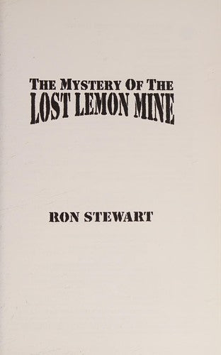 The Mystery of the Lost Lemon Mine