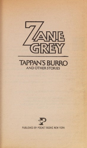 Tappan's Burro