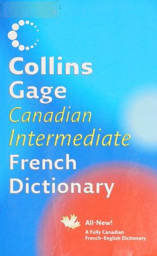 Gage Canadian Intermediate Dictionary