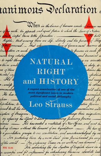 Natural Right and History
