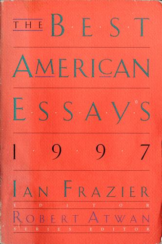 Best Amer Essays/97