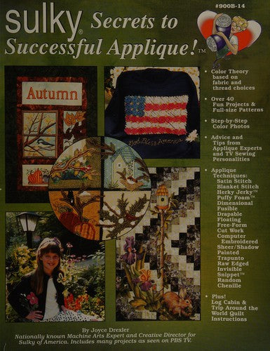 Sulky Secrets to Successful Applique