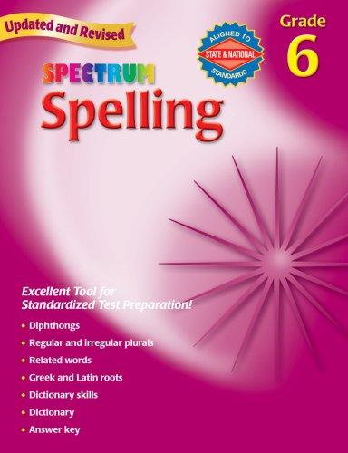 Spectrum:Spelling Gr. 6