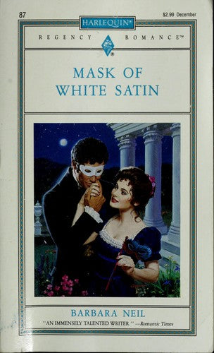 Mask of White Satin