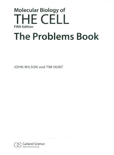 Molecular Biology of the Cell